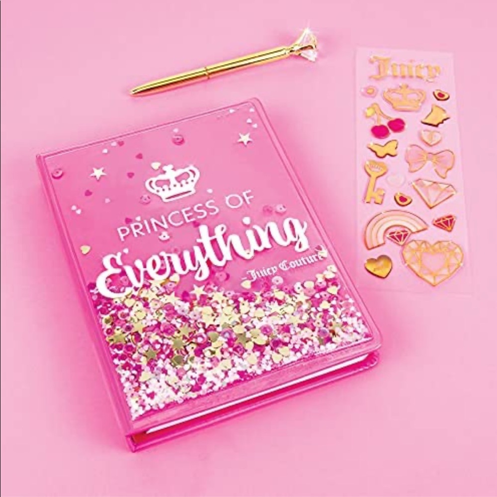 Juicy couture 19 piece princess of everything glitter journal - Picture 3 of 9